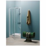 VRATA KABINE ZA PRHANJE KOLPA SAN TVO/S 90/K Q LINE H190 SILVER PR. PROZORNO ST.
