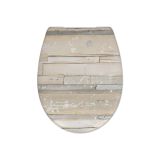WC DESKA IZ UMETNE MASE CEDO CEDO PASTEL WOOD SOFT CLOSE, TAKE OFF