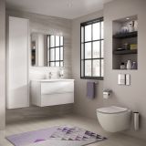 WC DESKA IZ UMETNE MASE IDEAL STANDARD TESI THIN SOFT CLOSE KOVINSKI VIJAKI