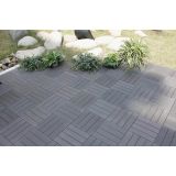 WPC DESKA ZA TERASO KLIK PLOŠČA KAVA 300X300X22 MM