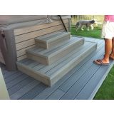 WPC DESKA ZA TERASO STRANSKA BLENDA SV.SIVA 2200X72X12 MM