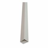 ZAKLJUČNA VOGALNA LETEV CEZAR BELA 35X35X2750 MM PVC