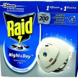 ZAŠČITA PRED INSEKTI RAID NIGHT&DAY ELEKTRICNI APARAT KOMPLET