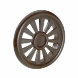 ZRAČNIK HETTICH DIY FI 40 MM, RJAV PVC ZAV=4 KOS