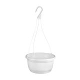 ZUNANJA OBEŠANKA KOSMAČ-KRUŠEC PVC 25 CM BELA