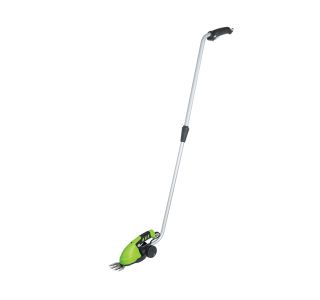 AKUM. ŠKARJE ZA ŽIVO MEJO GREENWORKS 3.6V ZA TRAVO S TELESKOPSKIM DRŽALOM