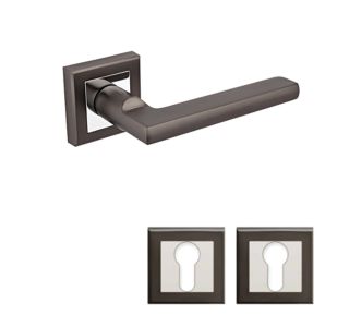ALU KLJUKA ZA VRATA APECS 18050-A-GRF CILINDER