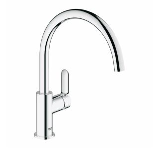 ARMATURA ZA KORITO GROHE BAUEDGE, STOJEČA,2 CEVI POVIŠANA
