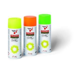 BARVNI SPREJ PRISMA EFEKT NEON RUMENA 400 ML - FLUORESCENTNI