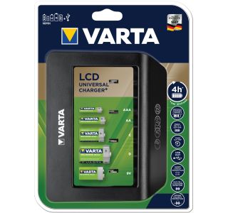 BATERIJSKI POLNILNIK VARTA UNIVERSALNI POLNILNIK PRAZEN, ZA AA, AAA,C,D,9V