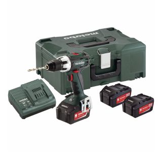BATERIJSKI VRTALNIK - VIJAČNIK METABO BS 18 LT SET