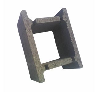 BETONSKI BLOK OBLAK GROUP OPAŽNI H BLOK 20 19X19X39 CM CEMENTNO SIV