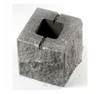 BETONSKI IZDELEK KOGRAD ZIDAK FUTURAX ZAKLJUČNI SIV POLOVIČKA 20X20X20