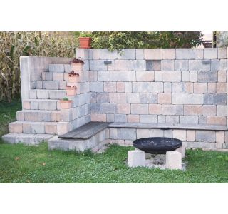 BETONSKI IZDELEK OBLAK GROUP ŠKARPNI ELEMENT STORICA ANTIQUE,MIX 05-KAMEN KRAS