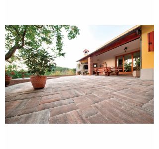 BETONSKI TLAKOVEC OBLAK GROUP TOSCANA MIX 21 CLASSICO BEL, ČRN, OKER