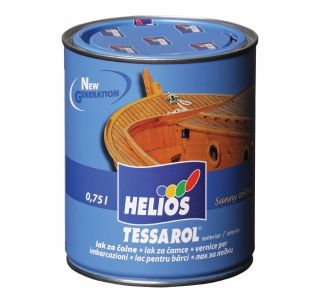 BREZBARVNI PREMAZ HELIOS TESSAROL LAK ZA ČOLNE 0.75 L
