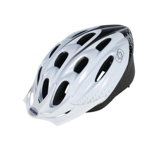 ČELADA ZA KOLESARJE, F15WBM BELO/ČRNA VELIKOST 53-58 CM OXFORD