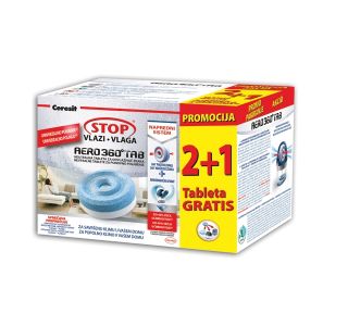 CERESIT STOP VLAGI -  AERO 360° NEVTRALNE 3X450 G  2 + 1 GRATIS