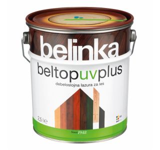 DEBELOSLOJNI PREMAZ BELINKA BELTOP BREZBARVNI ŠT.1 UV PLUS 2.5 L