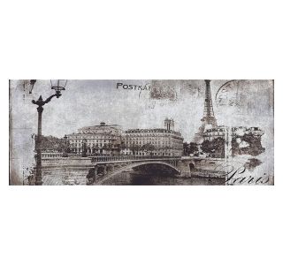 DEKOR ZA KERAM.PLOŠČICE CERAMICA KONSKIE POSTCARD GREY 1 INSERTO 20X50