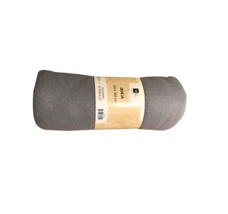 DEKORATIVNA ODEJA MQ 130X160 CM FLIS SIVA