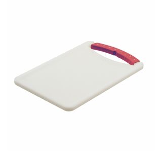 DESKA CURVER 27X17.5X10 CM MALA BELO RDEČA