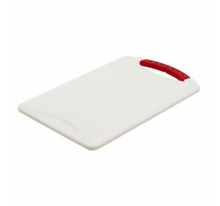 DESKA CURVER 37X23X1 CM SREDNJA BELO RDEČA