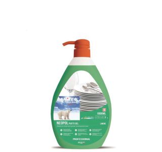 DETERGENT-ROČNO POMIVANJE SANITEC 1 LIT NEOPOL PIATTI GEL LIMONE Z DOZIRKO SANITEC