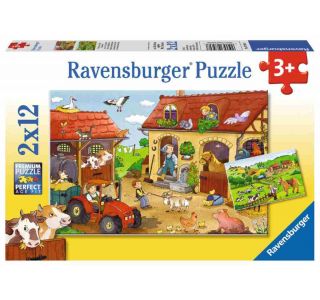 DRUŽABNE IGRE RAVENSBURGER SESTAVLJANKA R.2X12 DELNA