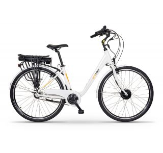 ELEKTRIČNO KOLO ECOBIKE BASIC NEXUS BELE BARVE MESTNO 71.12 CM (28