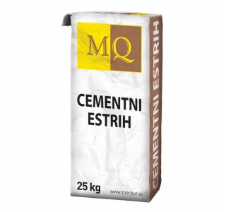 ESTRIH MQ CEMENTNI ESTRIH VRE=25 KG PAL=60 KOSOV