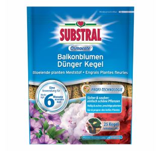 GNOJILO ZA OKR. RASTLINE SUBSTRAL OSMOCOTE TABLETKE ZA ZA BALKONSKE RASTLINE 25