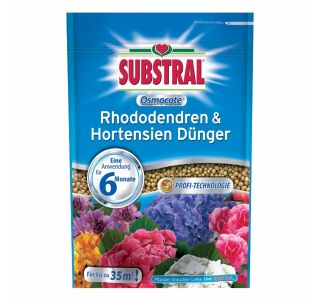GNOJILO ZA OKR. RASTLINE SUBSTRAL OSMOCOTE ZA RODODENDRONE IN HORTENZIJE 750 G 6 MES