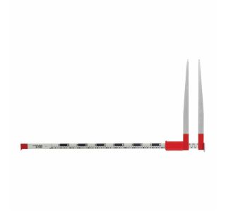 GOZDARSKE MERILNE KLEŠČE TOVARNA MERIL KOVINE 80 CM ALUMINIJASTA