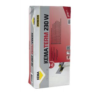 GRADBENO LEPILO KEMA KEMATERM 230 W BEL 25KG - FASADNO LEPILO