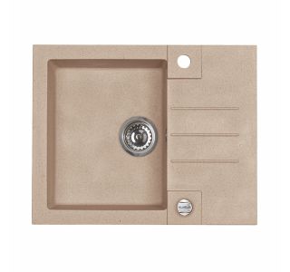 GRANITAL POMIVALNO KORITO ALVEUS ROCK 30, G55 BEIGE 595X475 MM