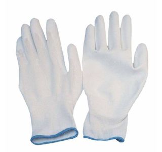 GUMENE ROKAVICE IDEAL-T NAJLON PU BELE 80500 ŠT.9