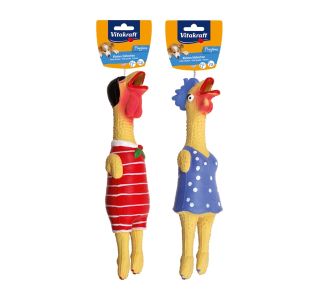 IGRAČA ZA PSA VITAKRAFT PETELIN LATEX ORIGINAL ZVOK 15CM