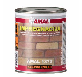 IMPREGNACIJSKO ZAŠČITNO SREDSTVO AMAL 1372 NARAVNI IZGLED 0.75L ZA KAMEN IN BETON