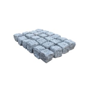 KAMNITA KOCKA GRANITNA KOCKA CU5 4/6 5X5X5 KLESANA SVETLA