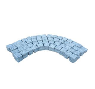 KAMNITA KOCKA GRANITNA KOCKA CU8 6/8 8X8X8 KLESANA SVETLA