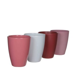 KERAMIČNI NOTRANJI LONEC MICA TUSCA LONEC ZA ORHIDEJE 4 BARVE V17XD13.5CM