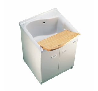 KERAMIČNI UMIVALNIK CERAMICA DOLOMITE LAGO KORITO PRALNO 61X50