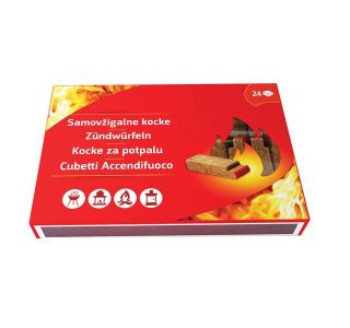 KOCKE ZA PODŽIG BIOLES HORIZONT SAMOVŽIGALNE KOCKE ZA POD 24 KOS