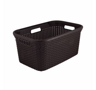 KOŠARA ZA PERILO CURVER 40 L RATAN RJAVA 60.3X40.3X23.7 CM