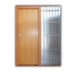 KOVINSKA KASETA ZA DRSNA VRATA QUICK KASETA MAVEC 125 MM PREHOD 700X2100 MM
