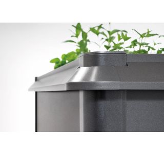KOVINSKA VISOKA GREDA BIOHORT NEPREHODNA ZAŠČITA 2X0.5 PRED POLŽI ZA VISOKE GRED