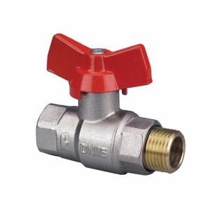 KROGLIČNI VENTIL KOVINA KV 165M 31.75MM(5/4 -) ZN METULJČEK