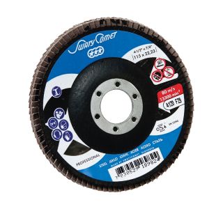 LAMELNI BRUSNI DISK POŠ. SWATYCOMET-P 115X22.23 MM K120 ZA KOVINO, LES