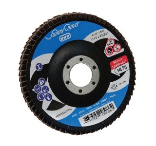 LAMELNI BRUSNI DISK POŠ. SWATYCOMET-P 115X22.23 MM K40 ZA KOVINO, LES
